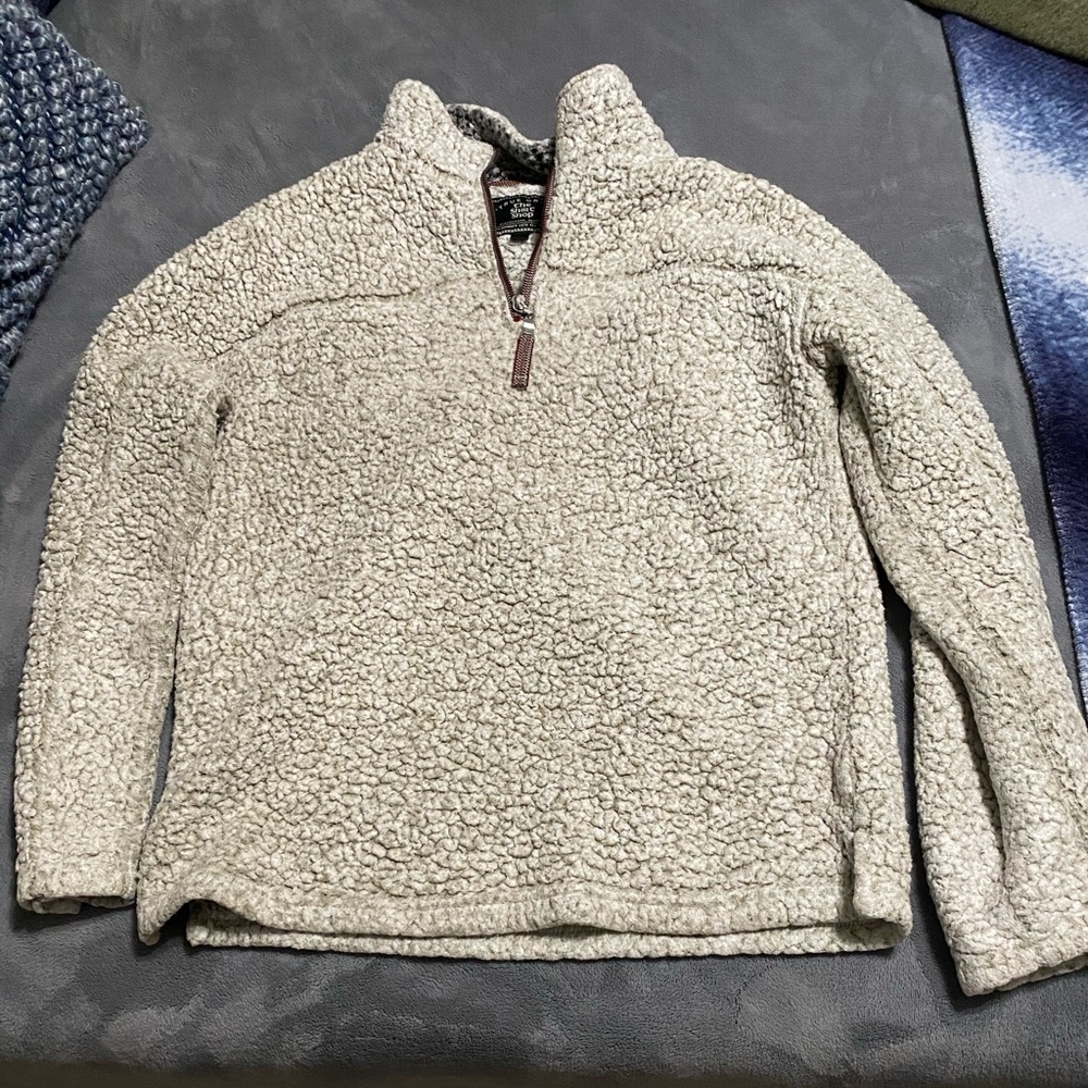 True Grit Sherpa Quarter Zip Jacket